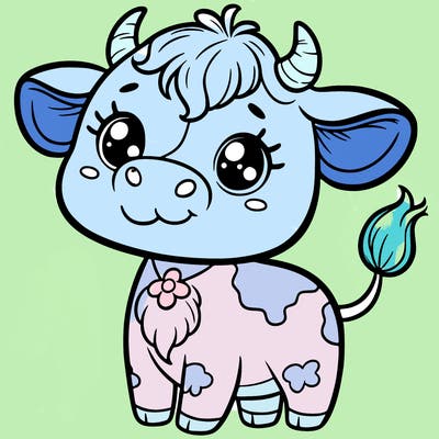 cute cow