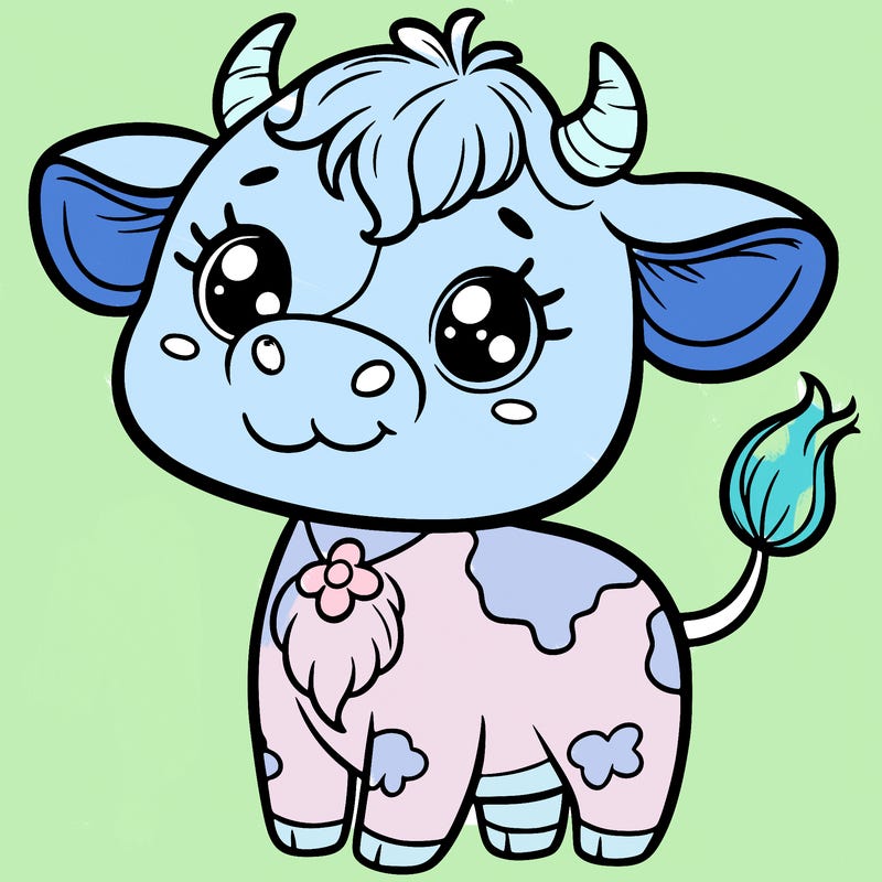cute cow