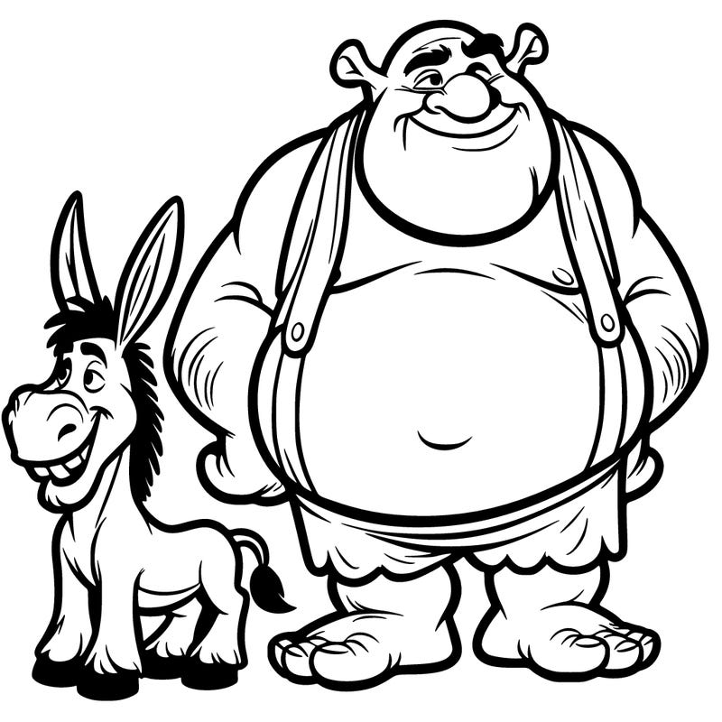 shrek donkey