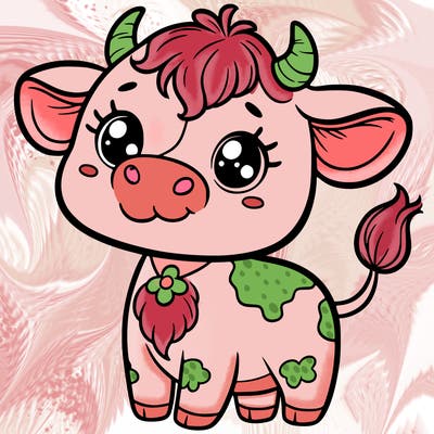 cute cow