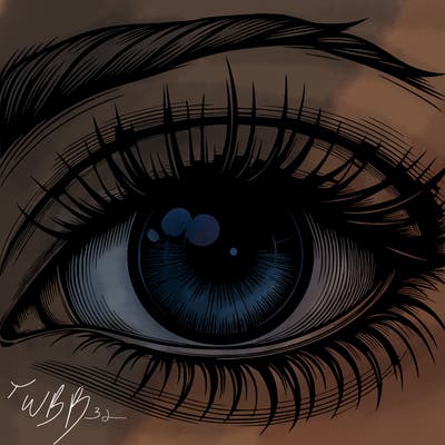realistic eye