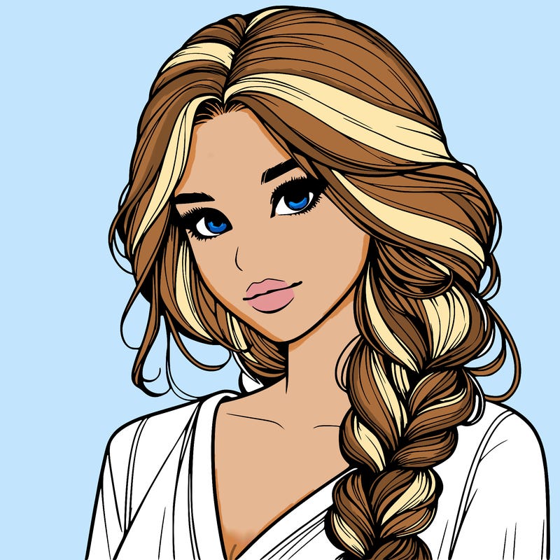 beautiful girl model realistic