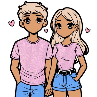 boyfriend and girlfriend