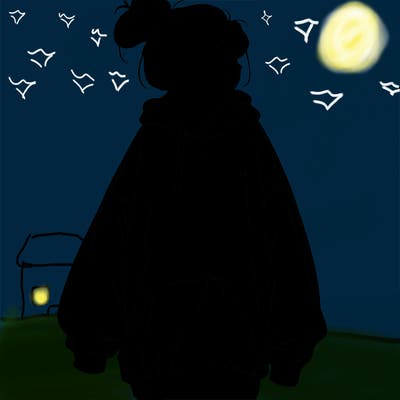 realistic girl with a oversized sweatshirt on and a bun