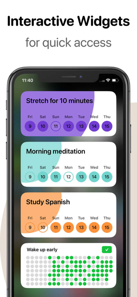 Today - Habit Tracker - Lifestyle App | MWM