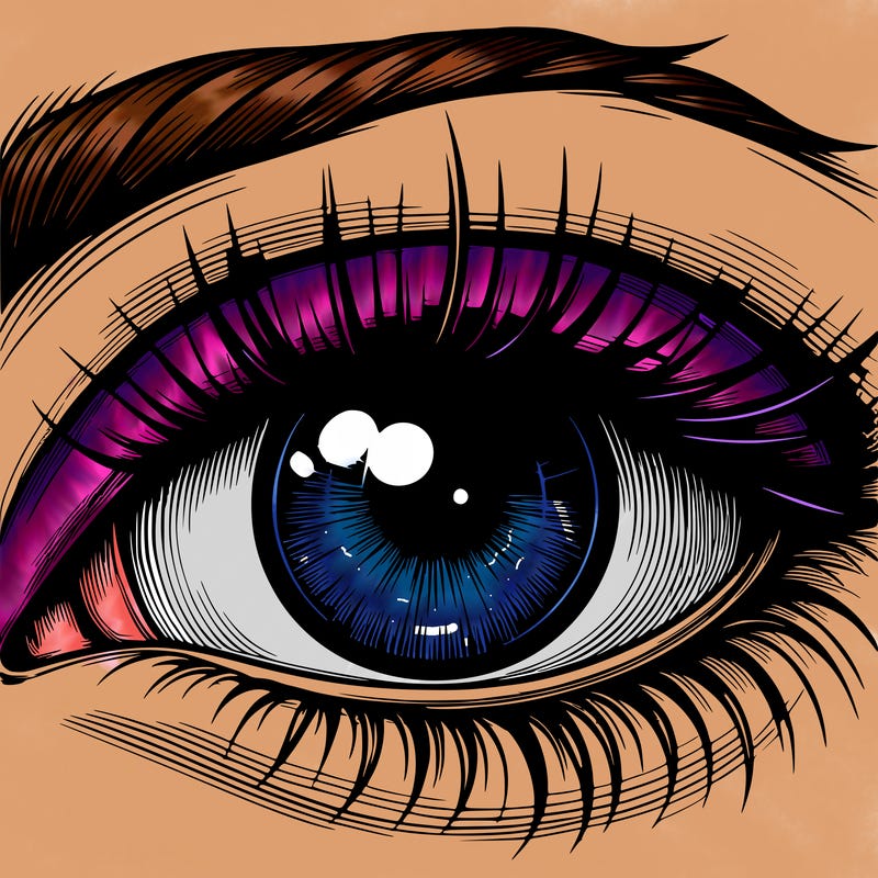 realistic eye