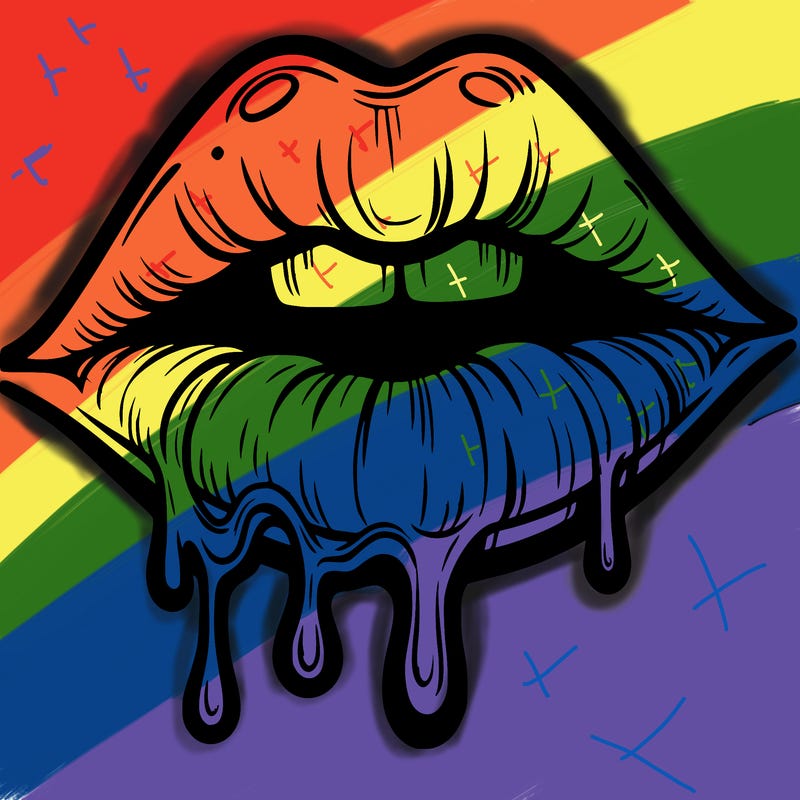 lips that look realistic and drip