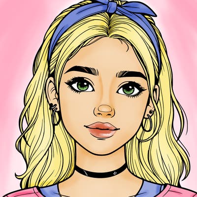 realistic teenage girl