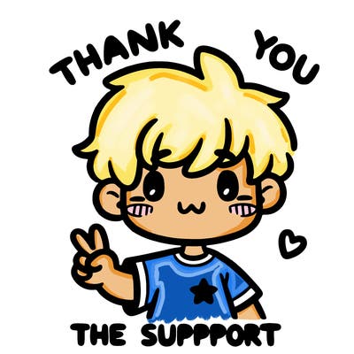 thank you for the support