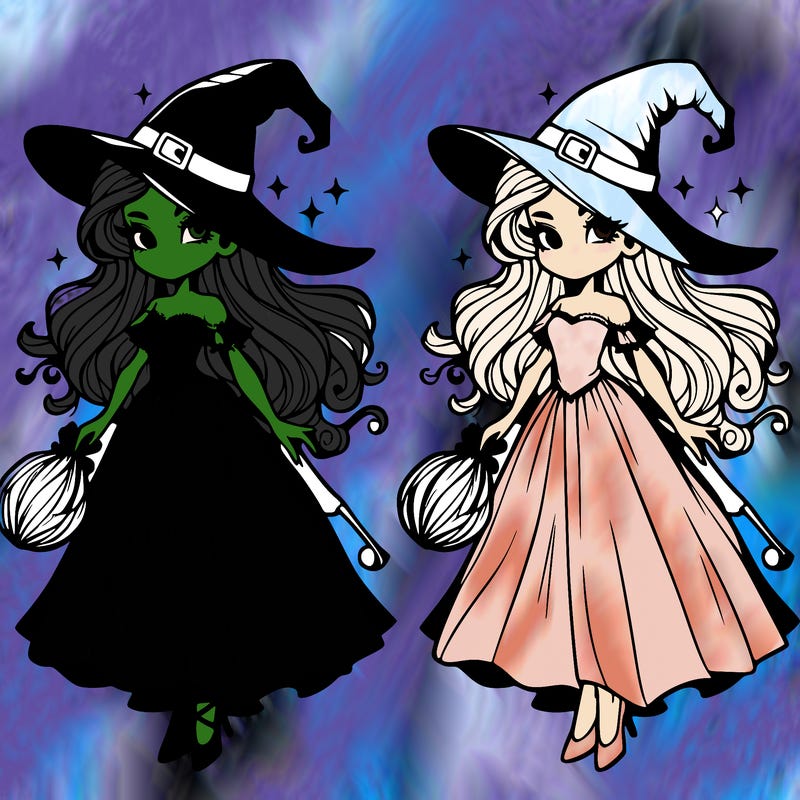 beautiful wicked witch. from wicked