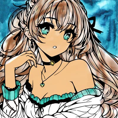 beautiful anime girl