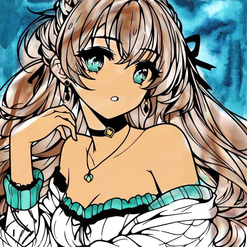 beautiful anime girl