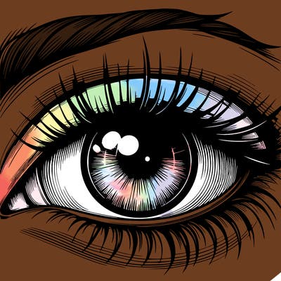 realistic eye