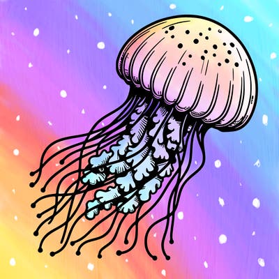 realistic jellyfish