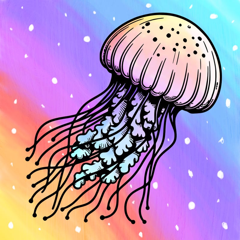 realistic jellyfish