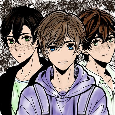 realistic anime boys