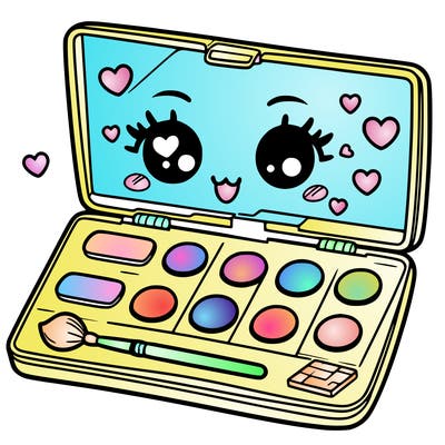 makeup pallet