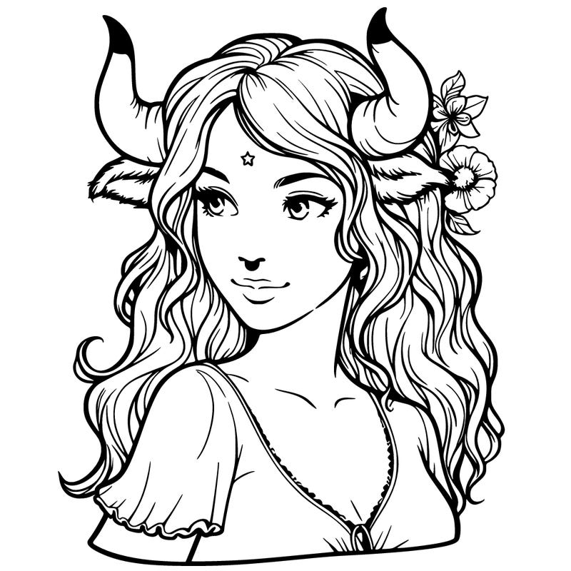 taurus girl realistic