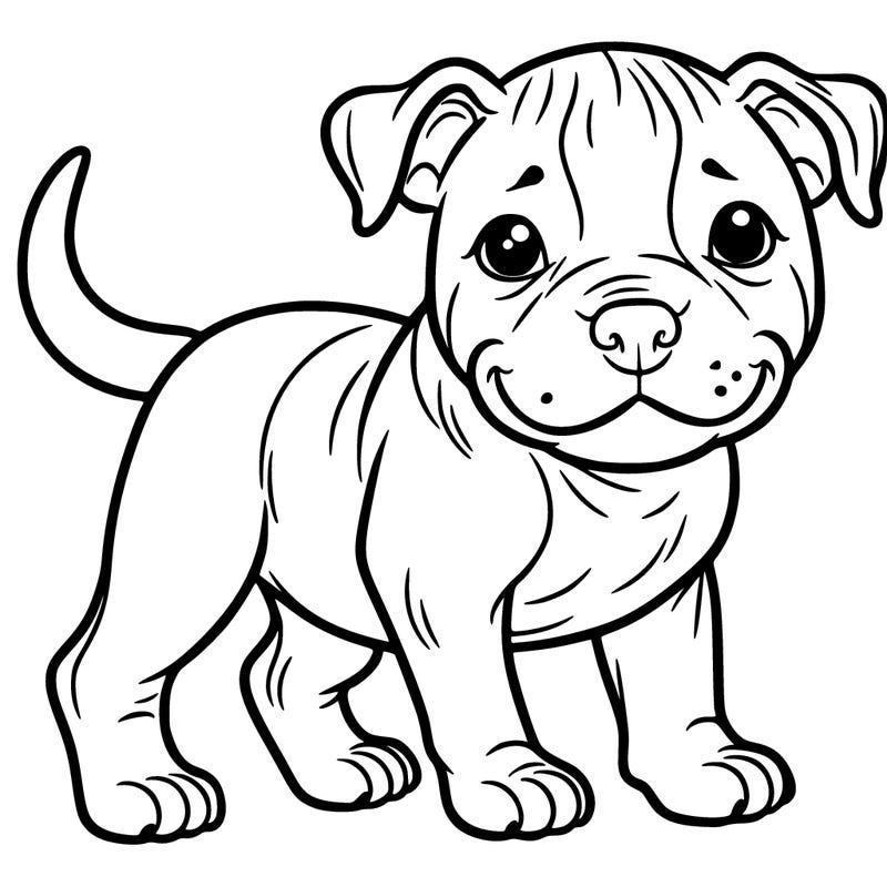 cute pitbull