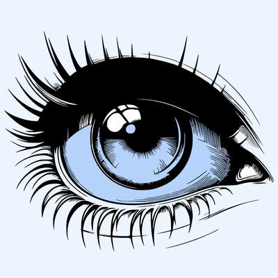 realistic eye