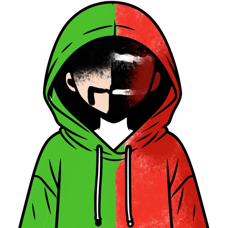 faceless girl in hoodie