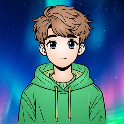 teenager boy with sweatshirt