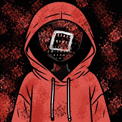 faceless girl in hoodie