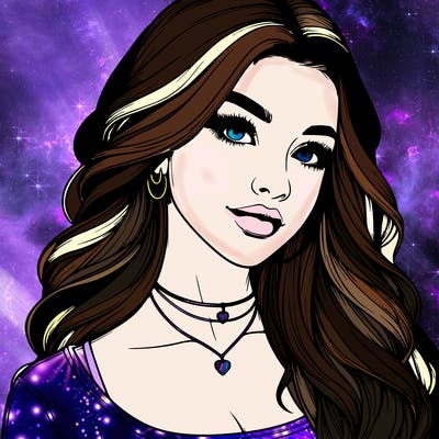 detailed realistic girl