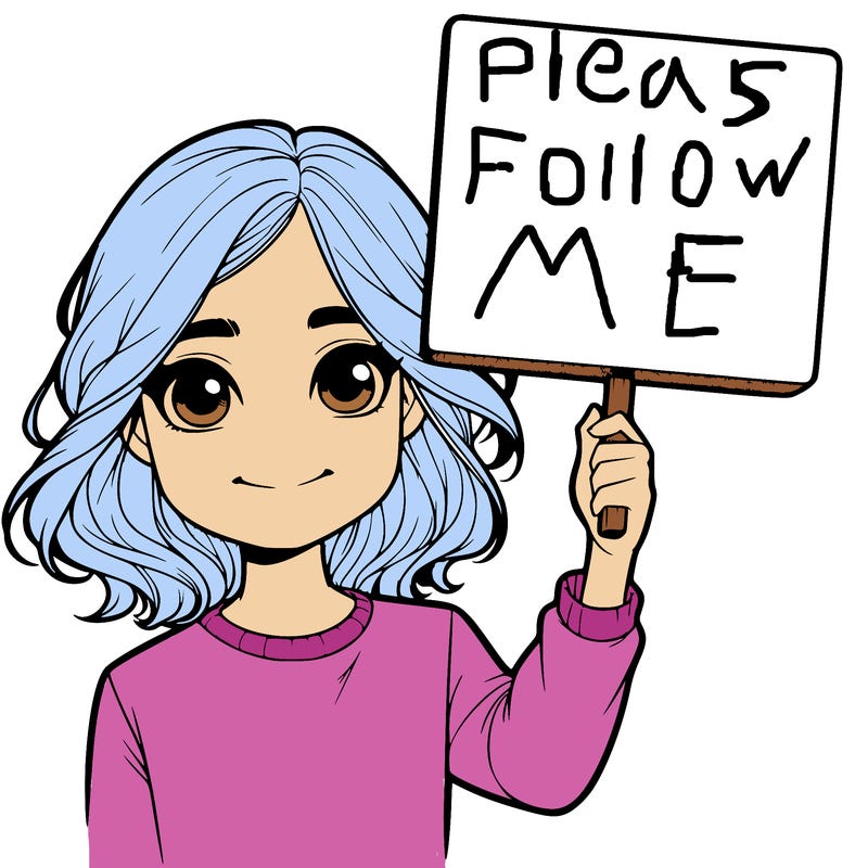 realistic girl holding up a sign