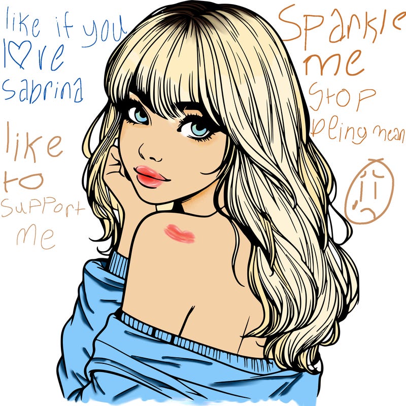 realistic girl with bangs looking over her shoulder