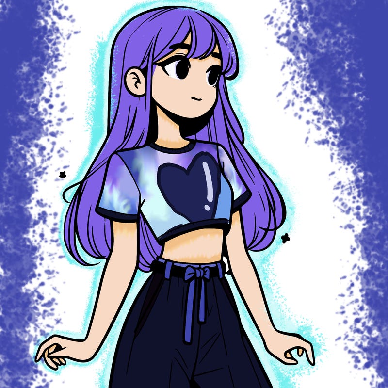 girl in a cute crop top