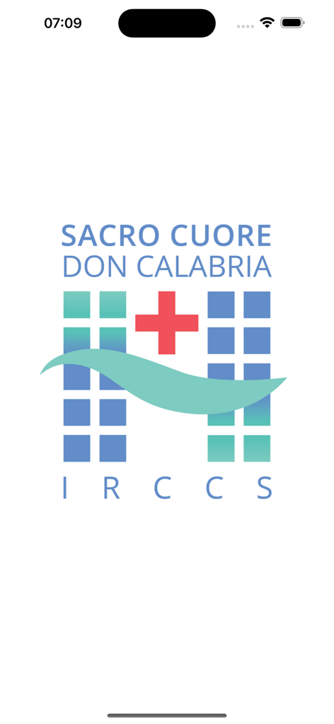 Logo dell'applicazione sanitaria Sacro Cuore Don Calabria