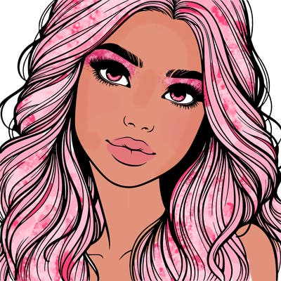 beautiful realistic girl