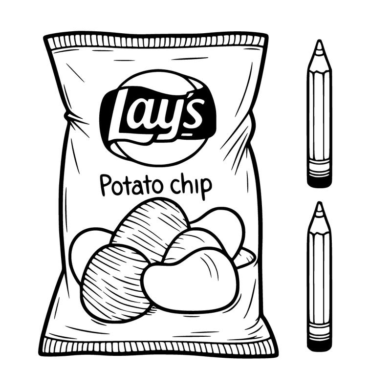 potato chip bag