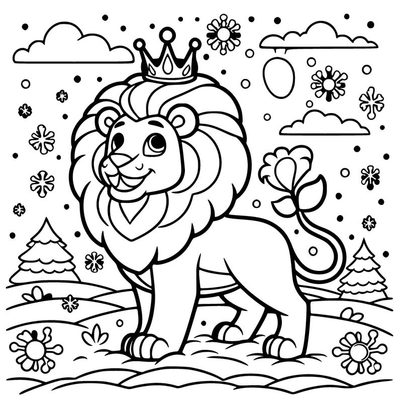 summer lion king snow