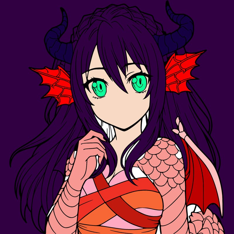 realistic dragon girl