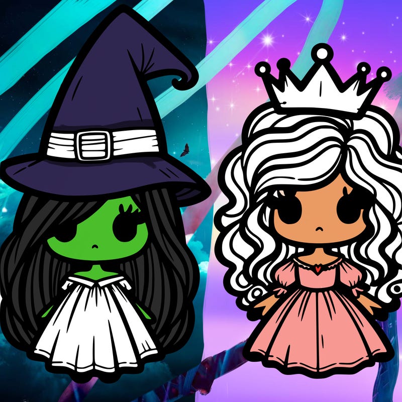 elphaba and glinda