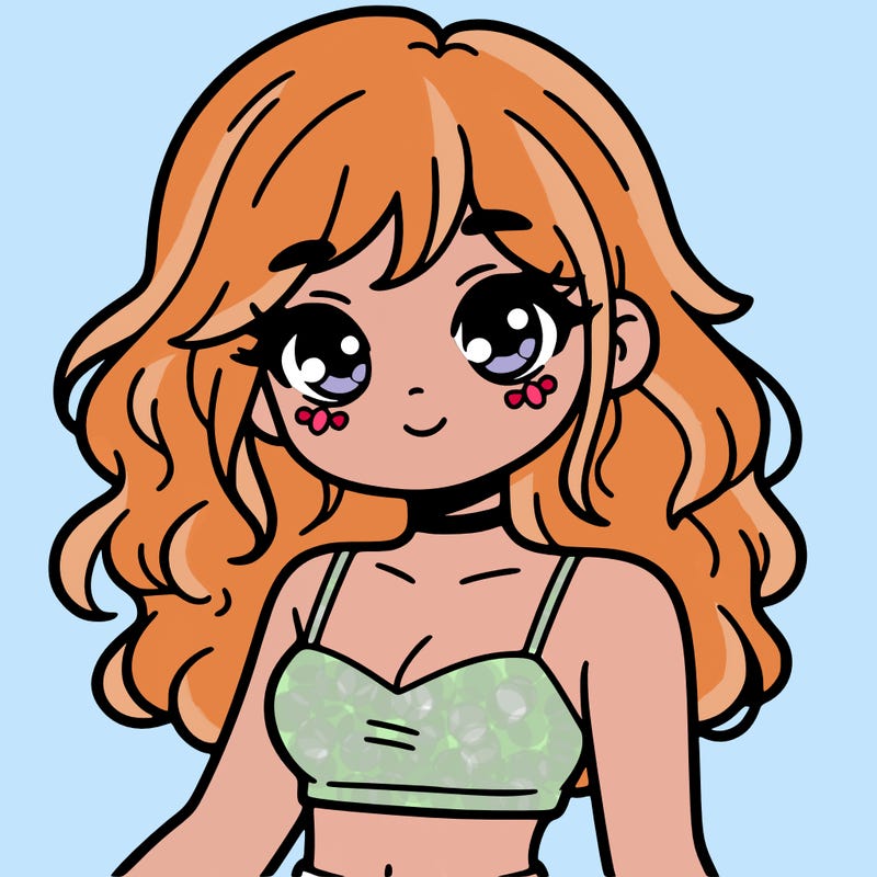 girl in a cute crop top