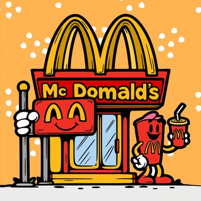 mc donalds sign