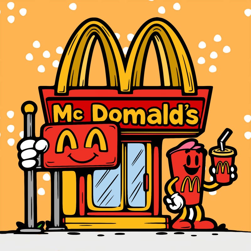 mc donalds sign