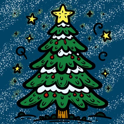 christmas tree x-mas-y