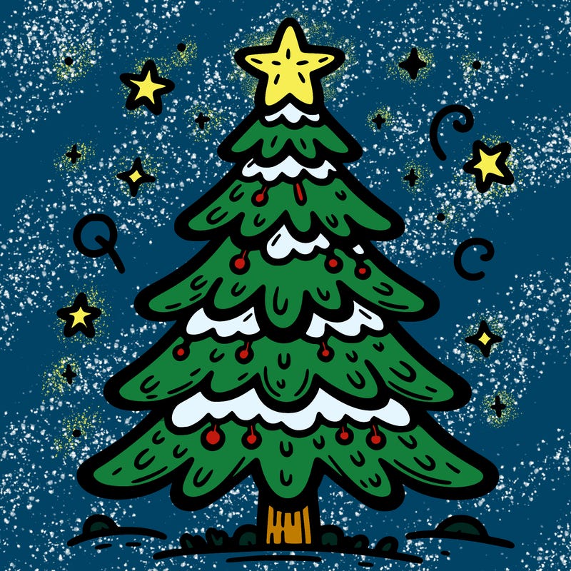 christmas tree x-mas-y