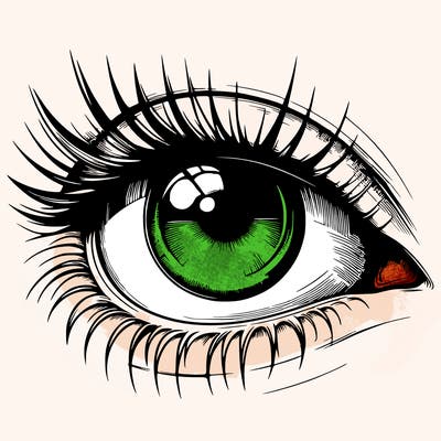 realistic eye