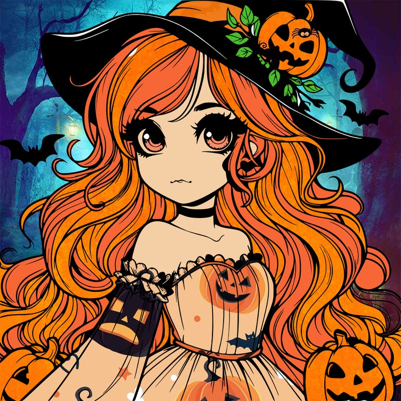 realistic girl halloween