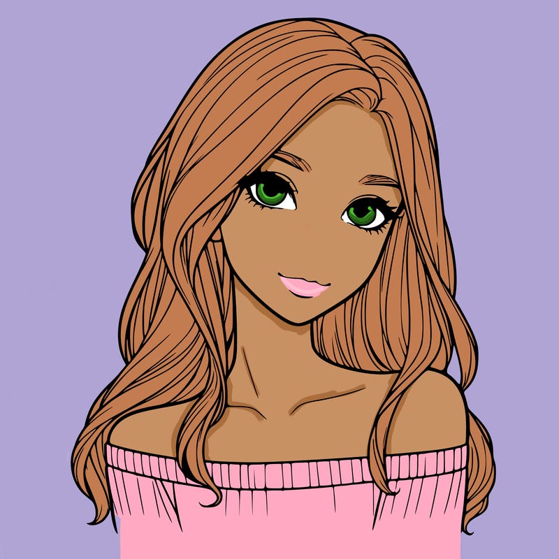 beautiful realistic girl