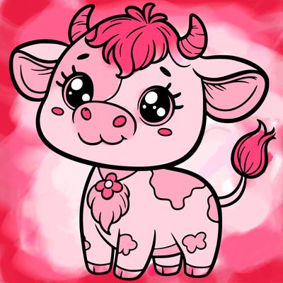 cute cow