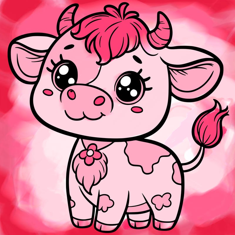 cute cow