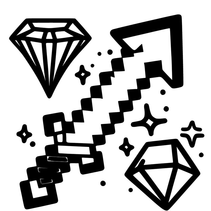 minecraft dimond sword