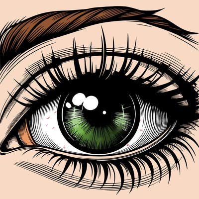 realistic eye