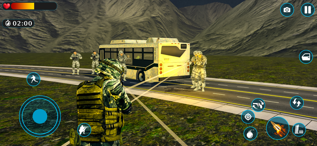Operation War Clash of Armies - A soldier in camouflage gear performing a tactical mission in Operation War Clash of Armies.